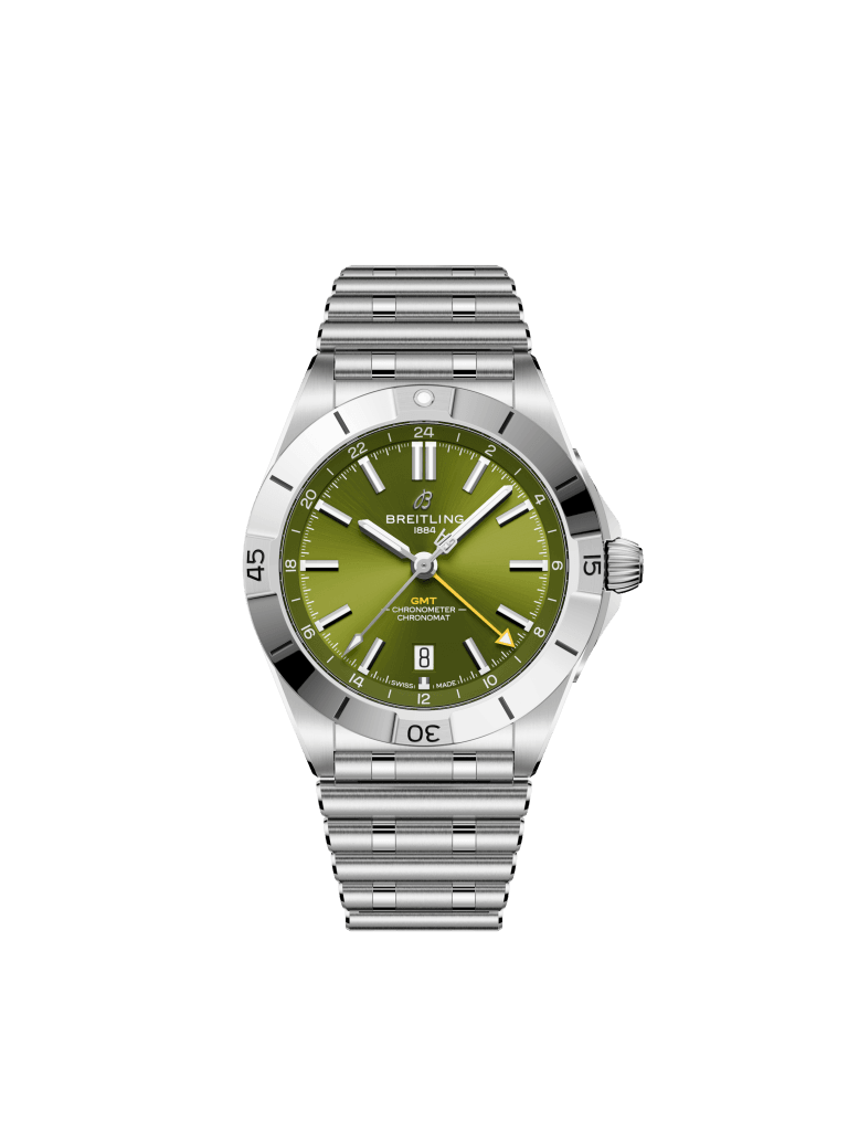 Chronomat Automatic GMT 40 Giannis Antetokounmpo - Stainless steel - Green