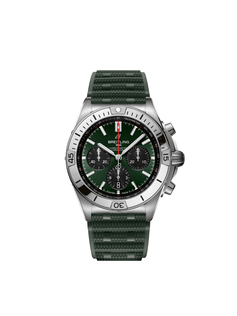 Chronomat B01 42 - Stainless steel - Green