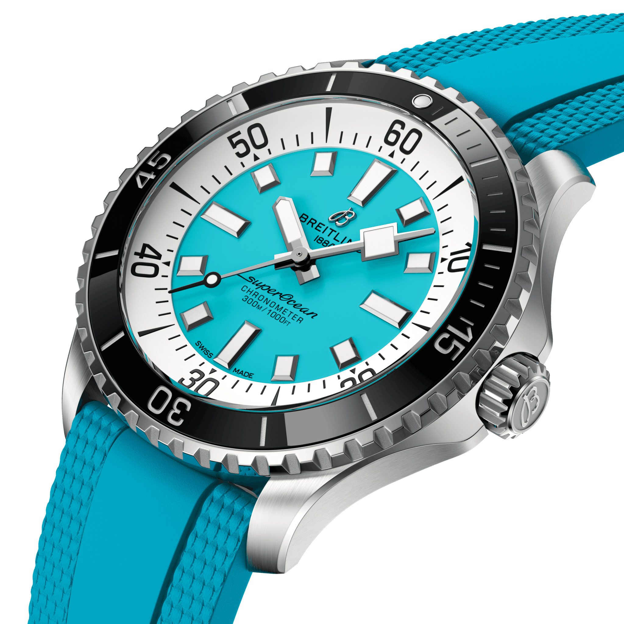 Superocean Automatic 44 Stainless Steel - Turquoise A17376211l2s2 