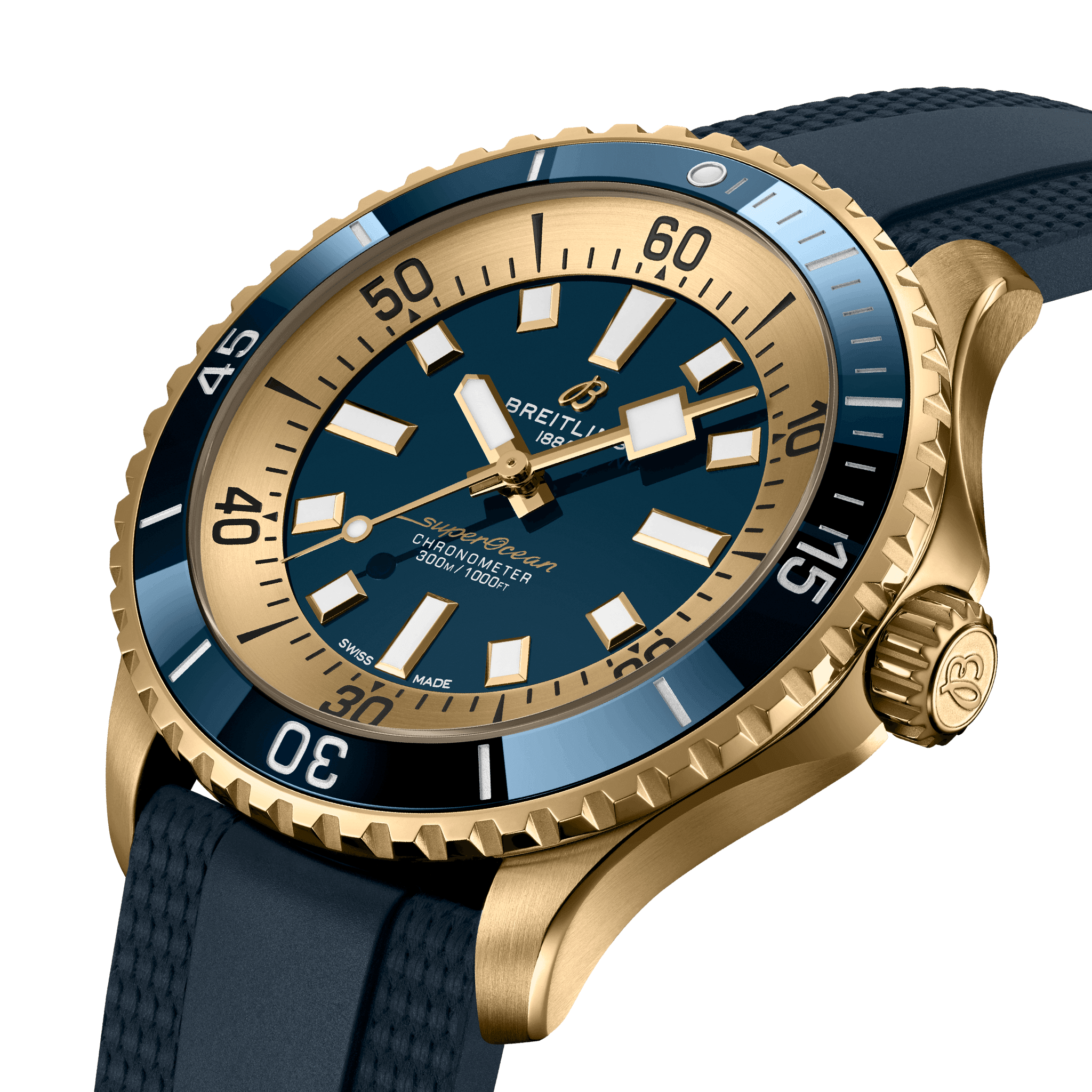 Superocean Automatic 44 Bronze - Blue N173761A1C1S1 | Breitling