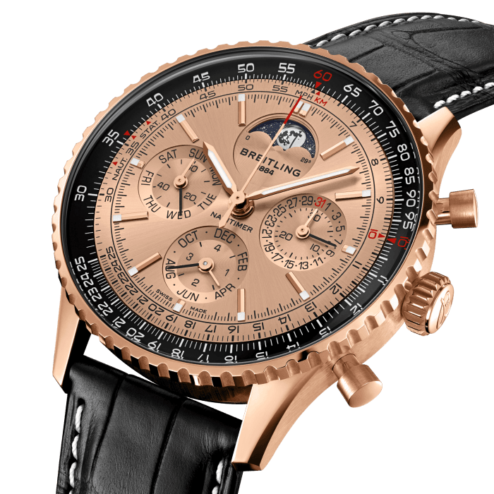 Navitimer B19 Chronograph 43 Perpetual Calendar航空計時腕錶140週年紀念版