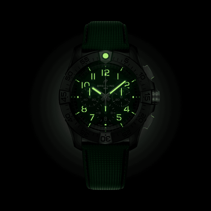 Super Avenger B01 Chronograph 46 Night Mission