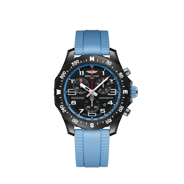 Endurance Pro 38, Breitlight® - Black
Designed to be both a lightweight timepiece for athletes and a casual, everyday sports chronograph, the Endurance Pro perfectly blends innovative technology with a vibrant design to produce the ultimate athleisure watch.