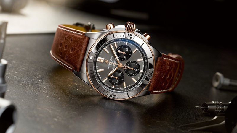 BREITLING X TRIUMPH&lt;br&gt;The new Chronomat for the open road