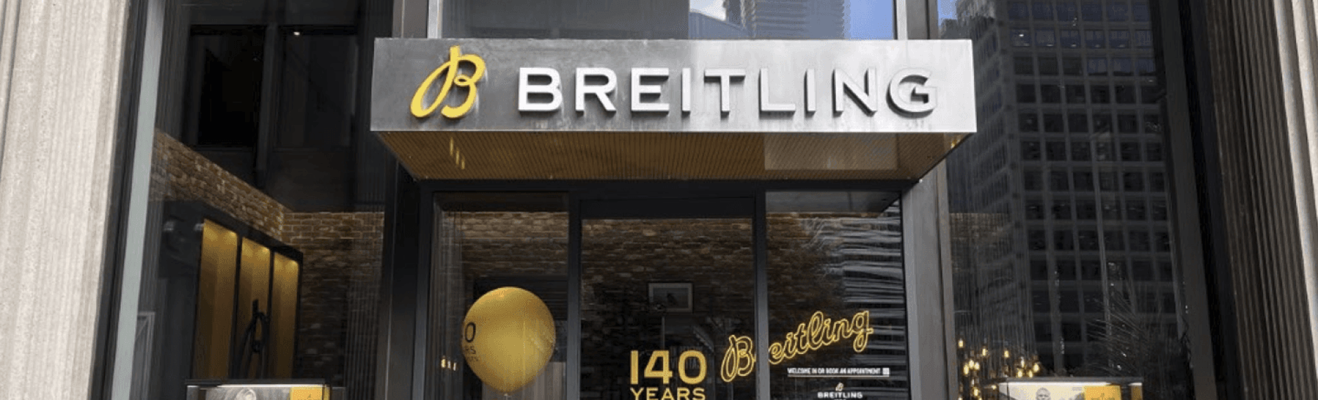 Breitling Boutique Toronto Bloor Street