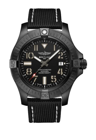 Breitling seawolf sale rubber strap