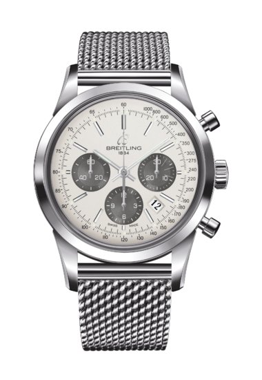 Transocean Chronograph Stainless Steel 